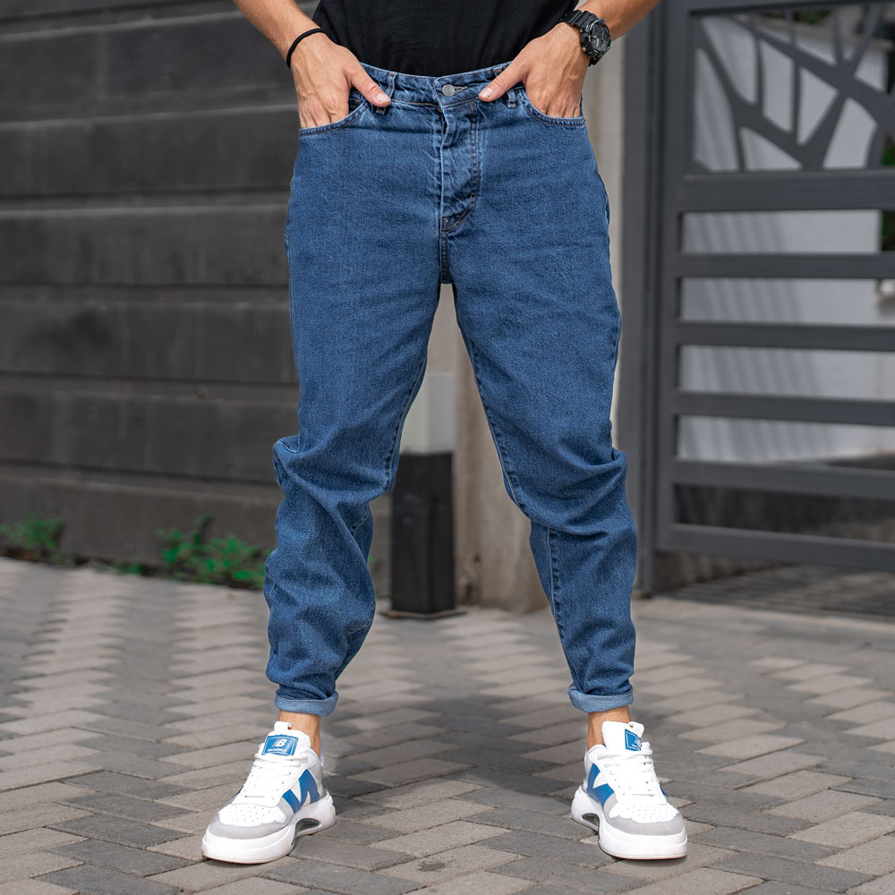 شلوار جین مردانه آبی تیره کد 22954