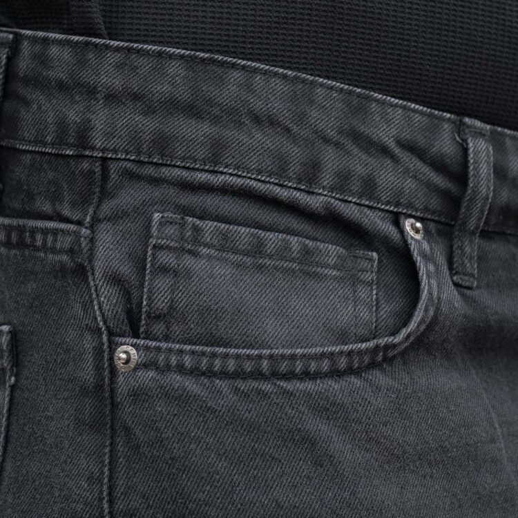 شلوار جین مردانه مام ذغالی کد 22963