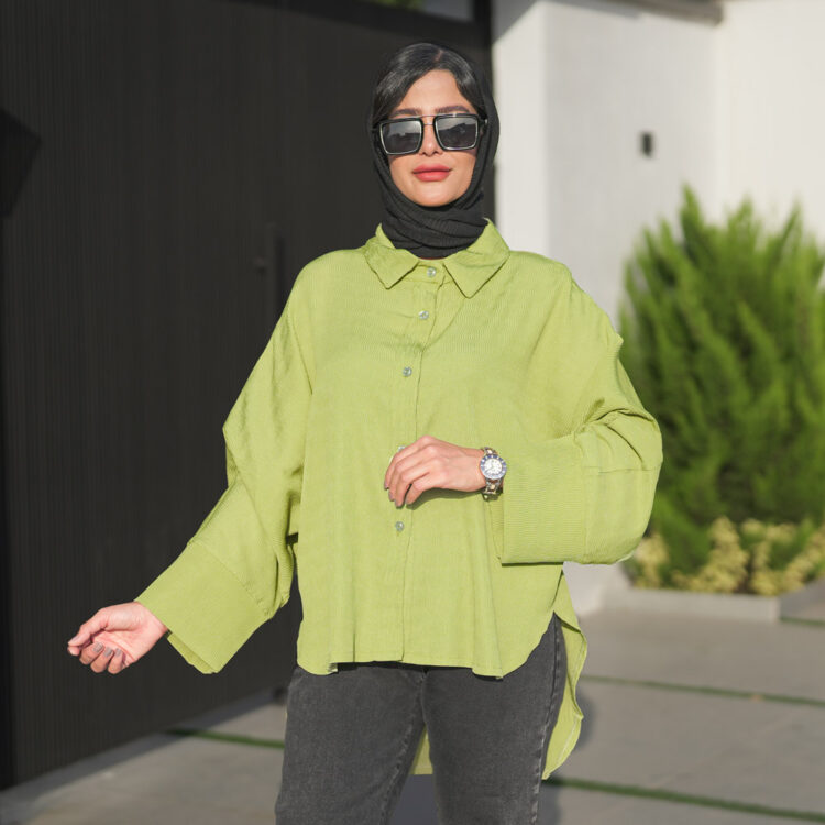شومیز مانتویی کد 22898