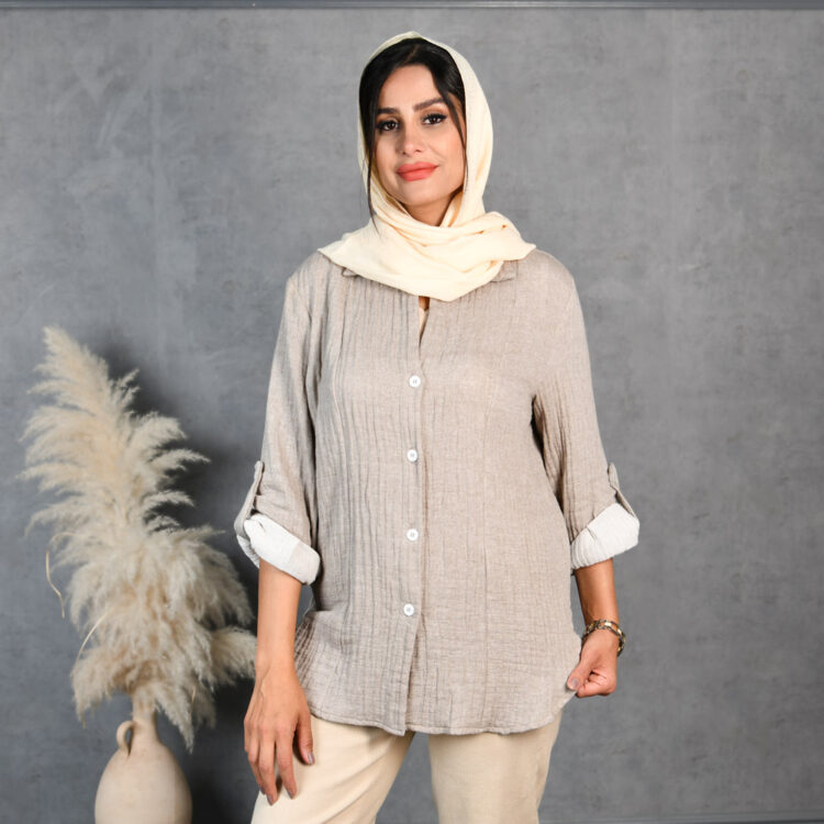 شومیز مانتویی کد 22902