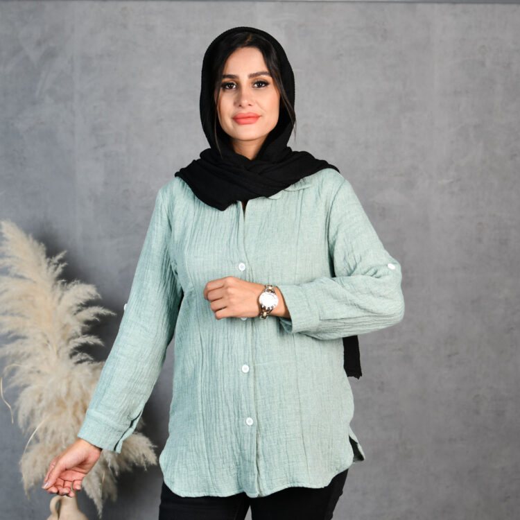 شومیز مانتویی کد 22902