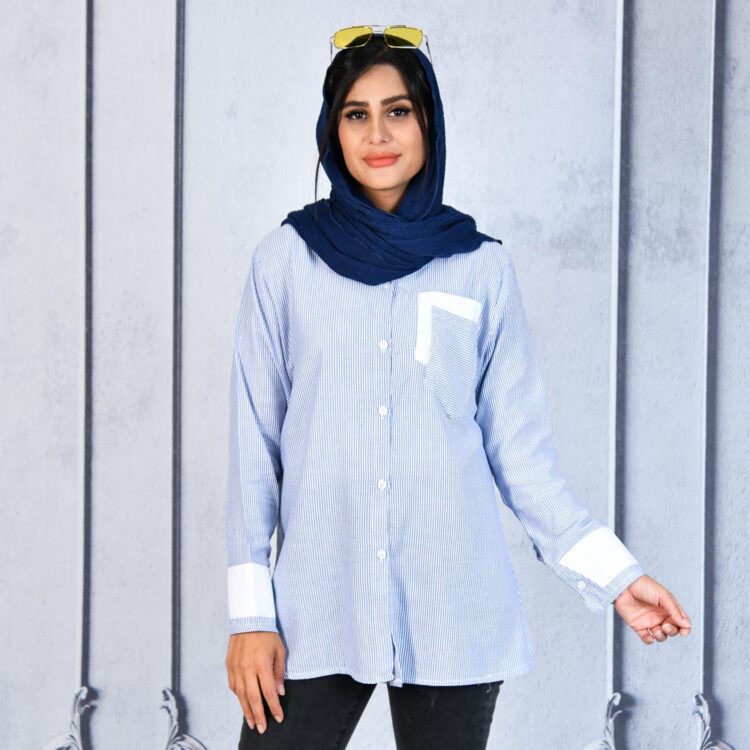 مانتو راه راه کد 22967