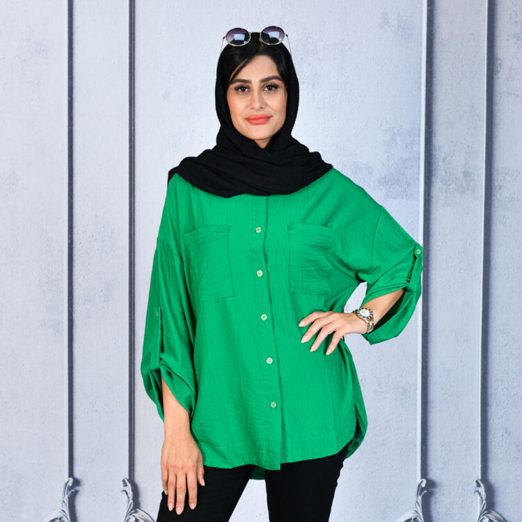 شومیز مانتویی کد 22923