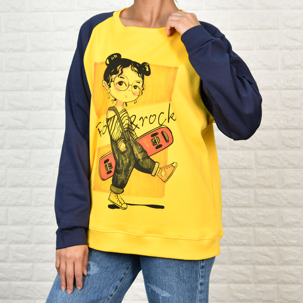 تیشرت دورس دخترانه کد 23019