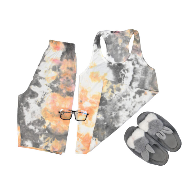 ست تاپ و شلوارک دخترانه کد 23073