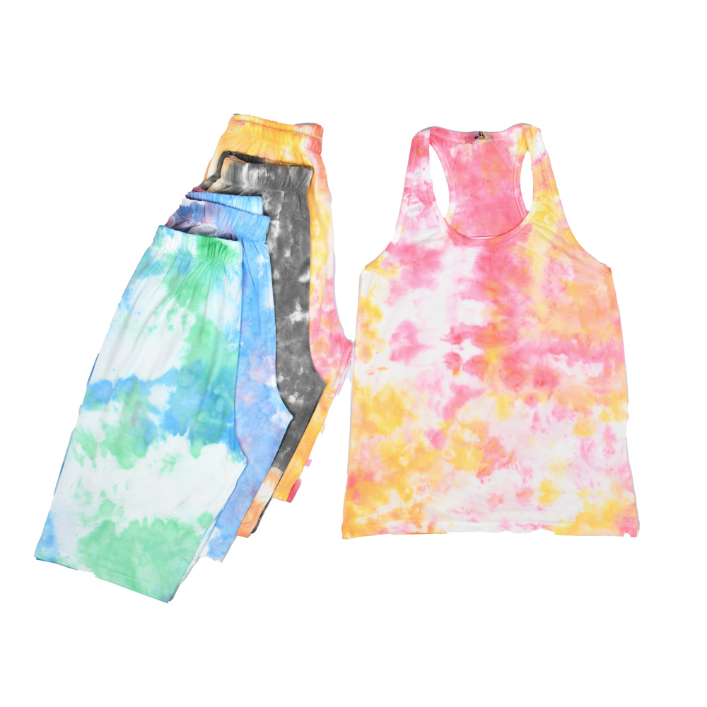 ست تاپ و شلوارک دخترانه کد 23073