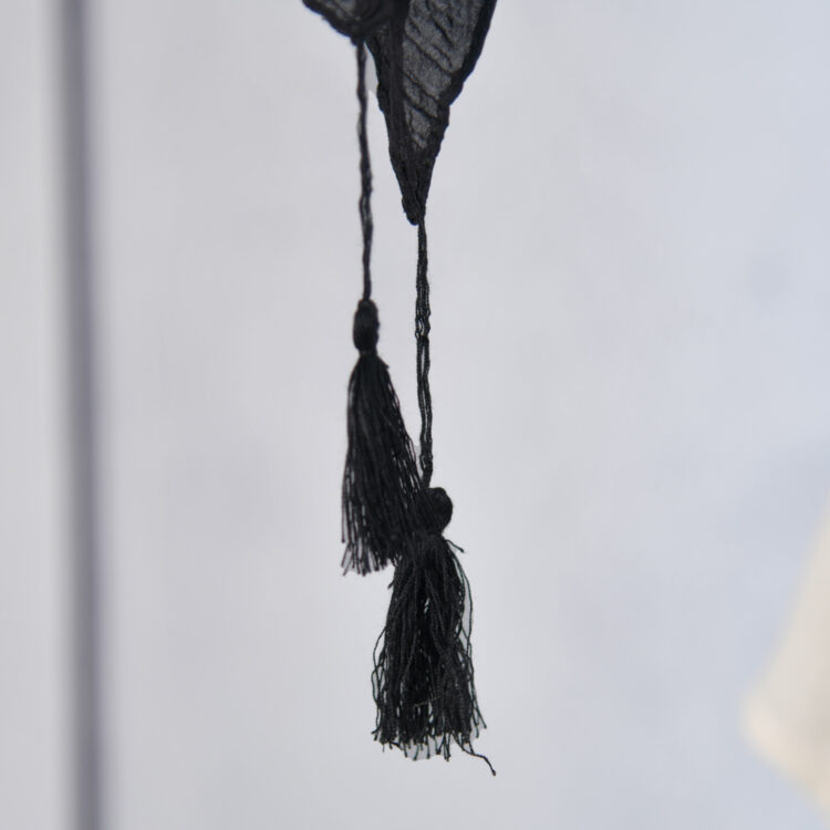 شال دخترانه مشکی کد 23072