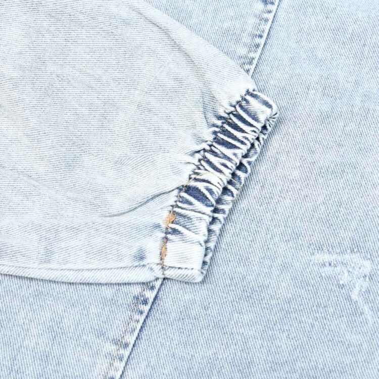 پیراهن بلند جین دخترانه کد 23085