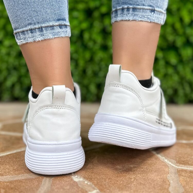 کتانی دخترانه سفید کد 22868