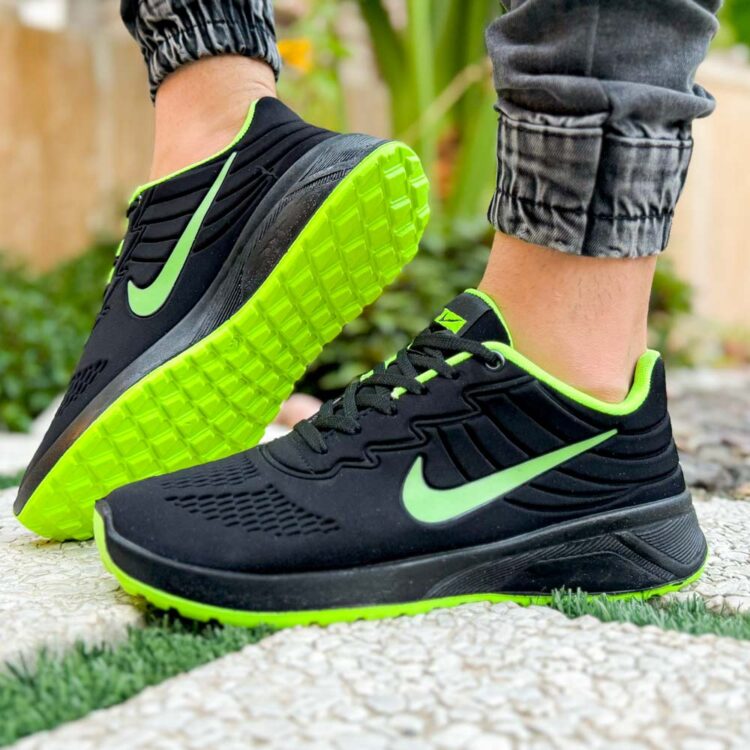 کتانی مردانه نایک مشکی کد 22837