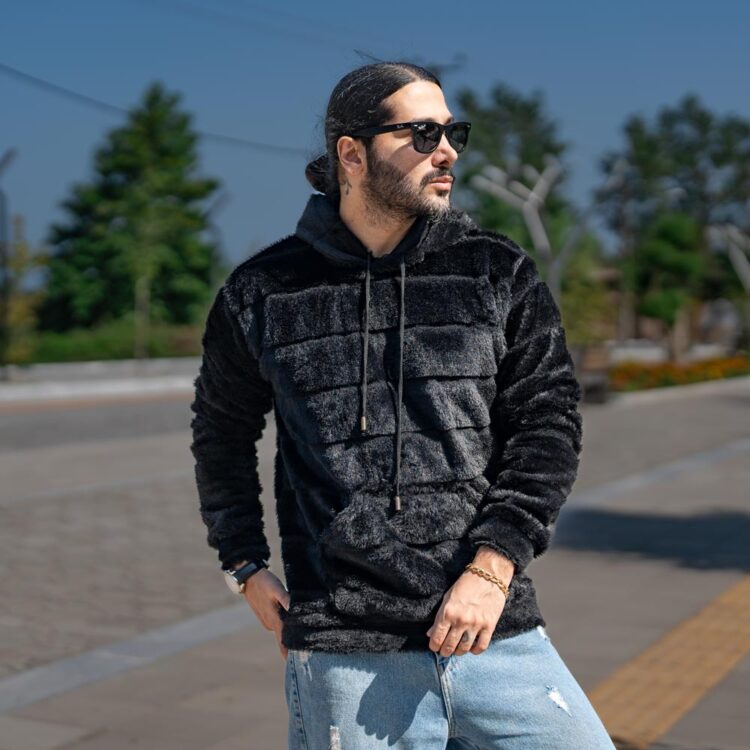 هودی تدی مردانه پله ای کد 23326