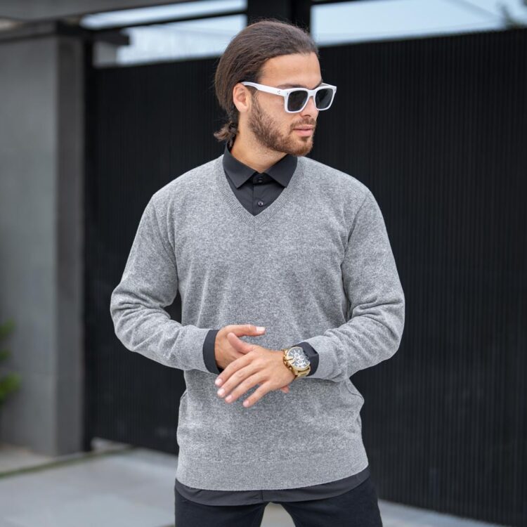 بافت کشی مردانه یقه هفت کد 23312