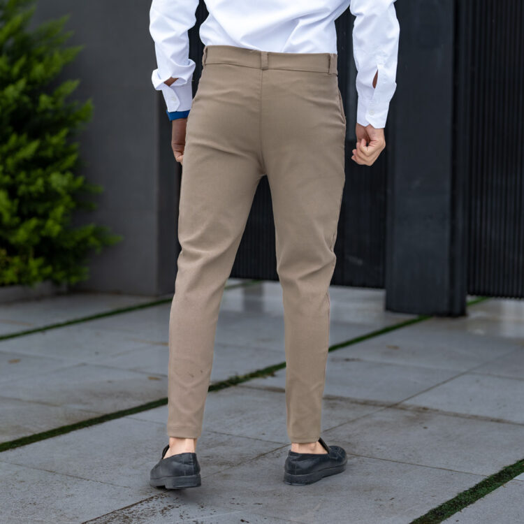 شلوار مردانه خاکی کد 23388