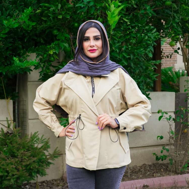 بارانی دخترانه کد 23613