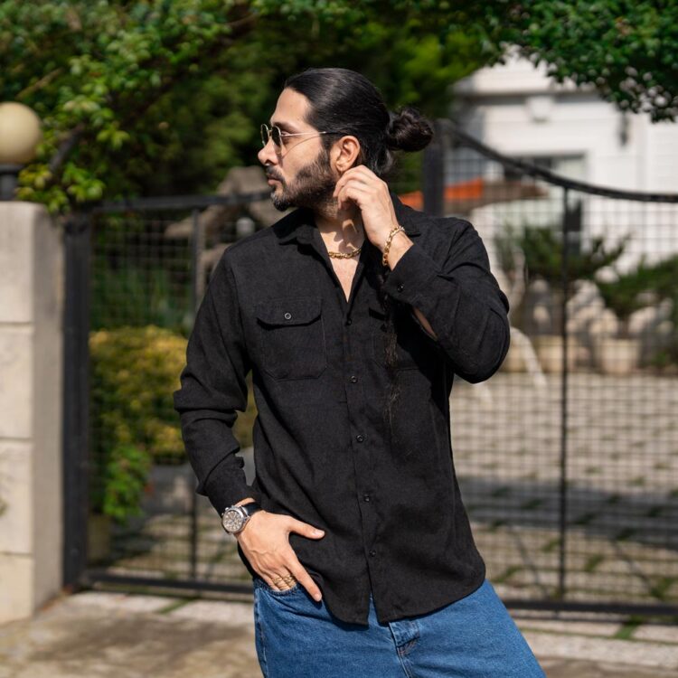 پیراهن مردانه کبریتی کد 23618