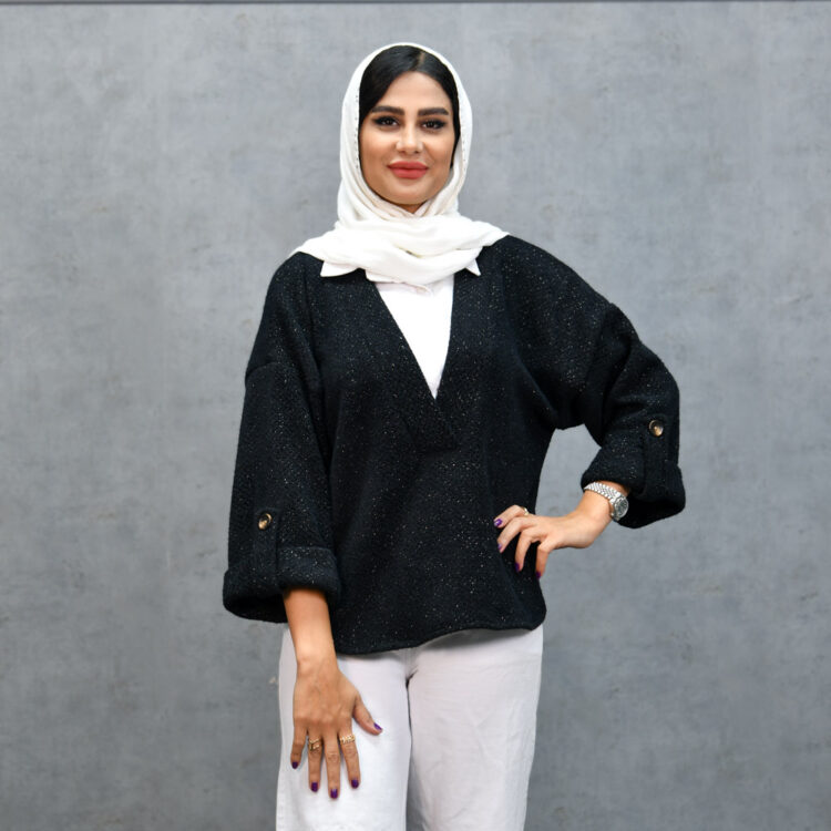 پیراهن بافتی دخترانه کد 23487