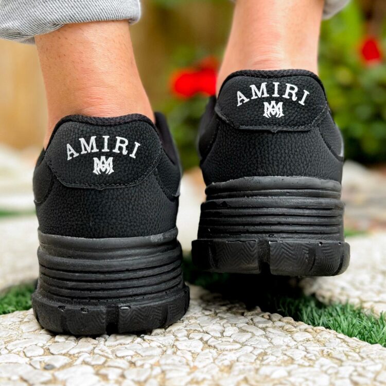 کتانی مردانه امیری مشکی کد 23162