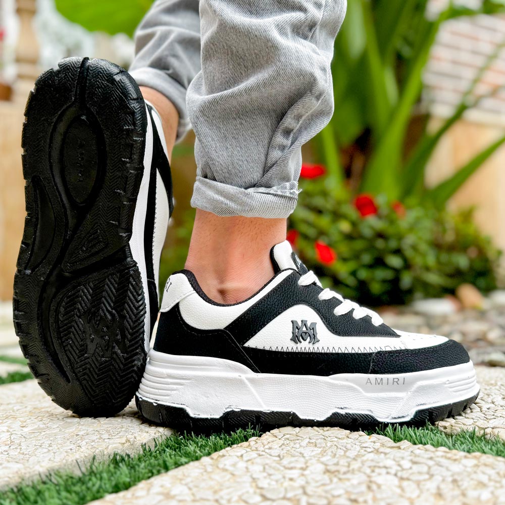 کتانی مردانه امیری سفید کد 23365