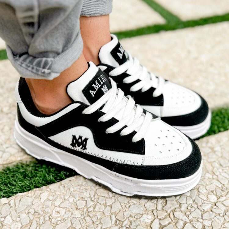 کتانی مردانه امیری سفید کد 23365