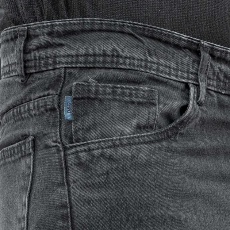 شلوار جین مردانه مام ذغالی کد 23777