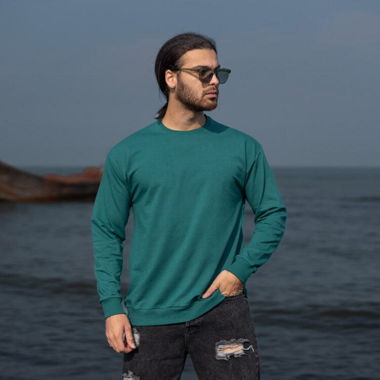 تیشرت ساده مردانه کد 23918