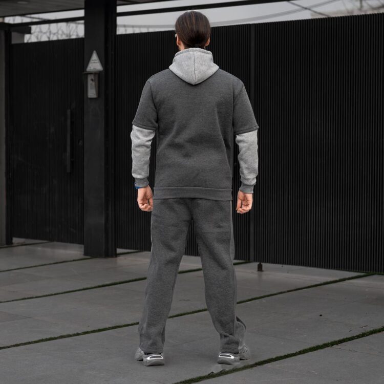 ست هودی و شلوار مردانه BE STRONG کد 24066