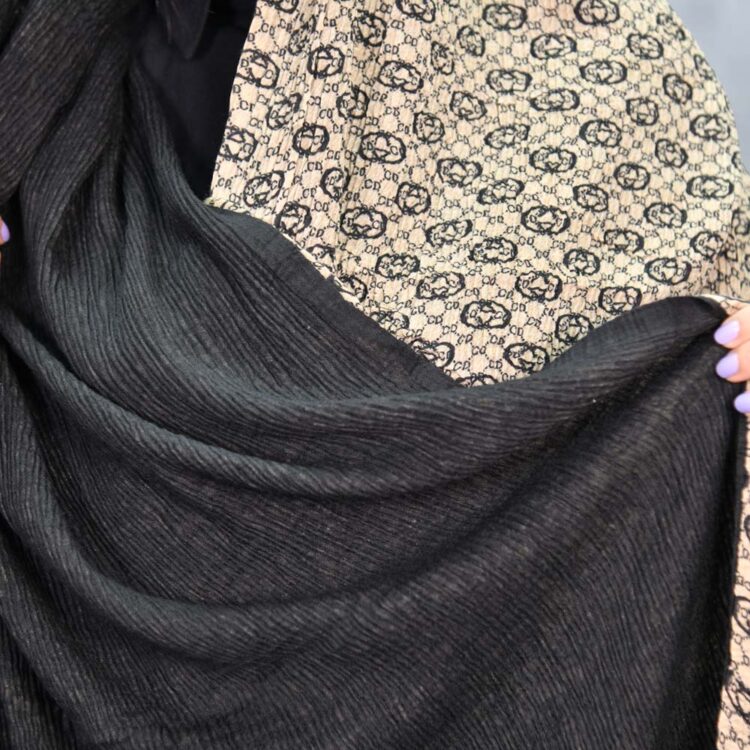 شال پفی دو رو کد23877