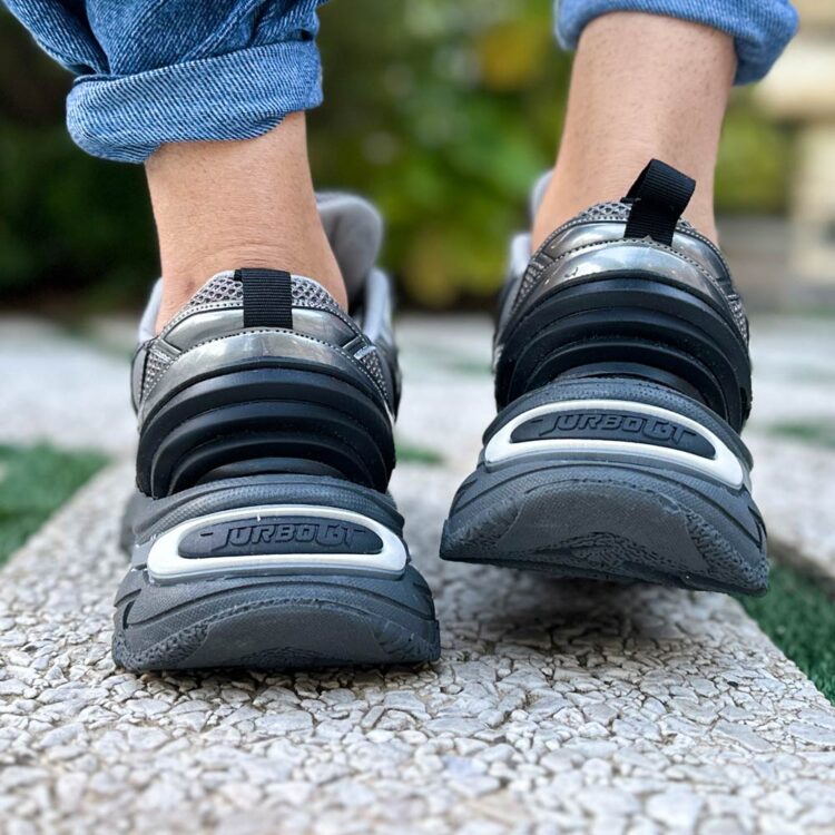 کتانی مردانه OLD ORDER خاکستری کد 23677