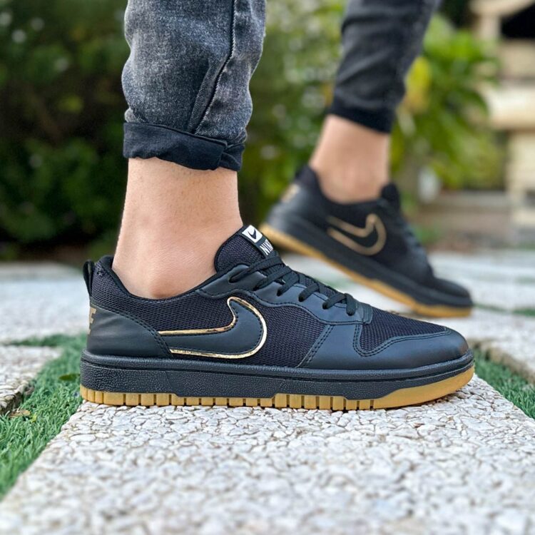 کتانی مردانه نایک مشکی کد 23307