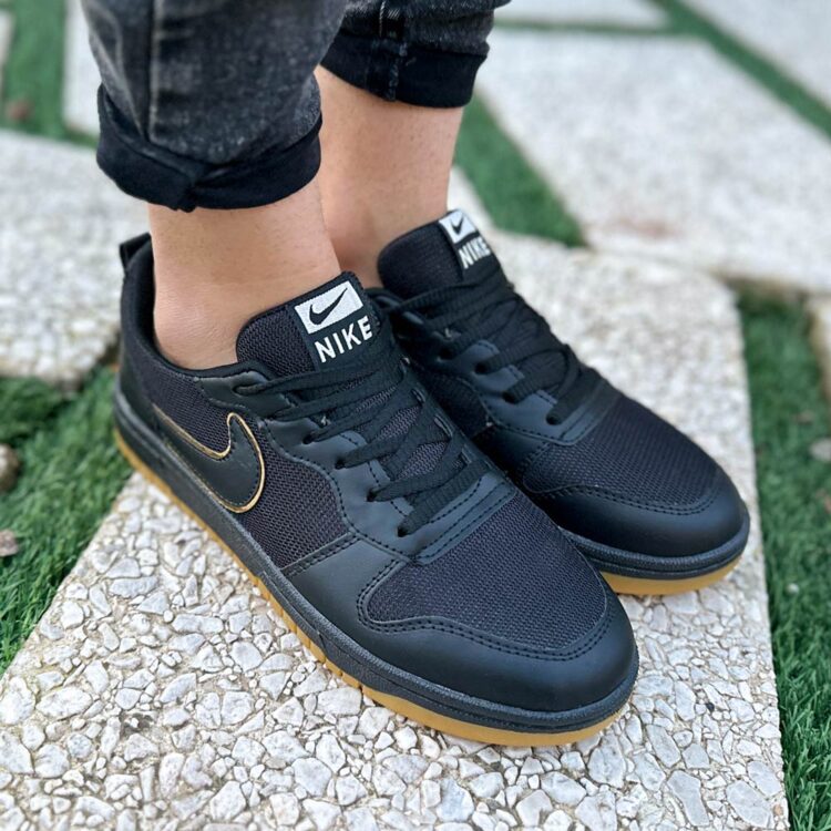 کتانی مردانه نایک مشکی کد 23307