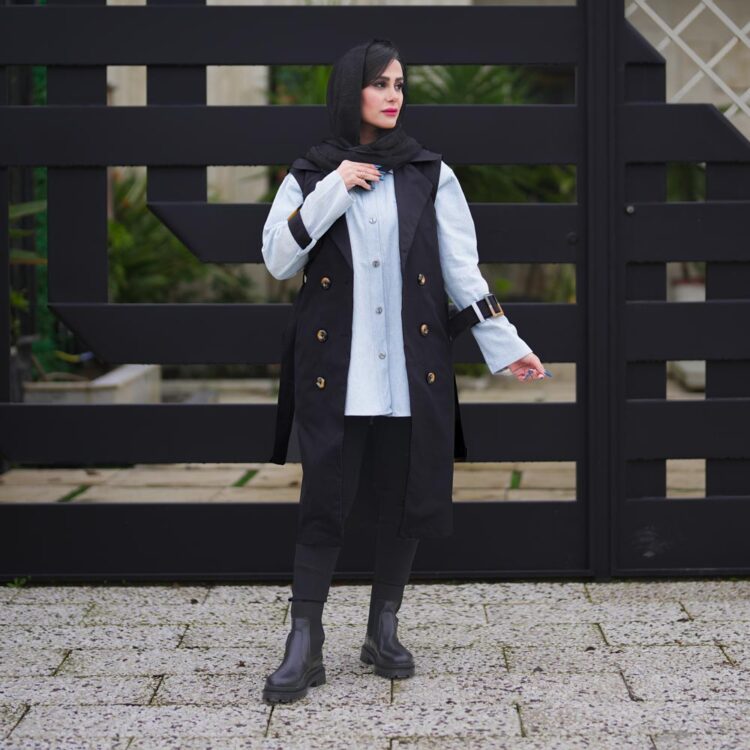 بارانی دوتیکه دخترانه کد 24293