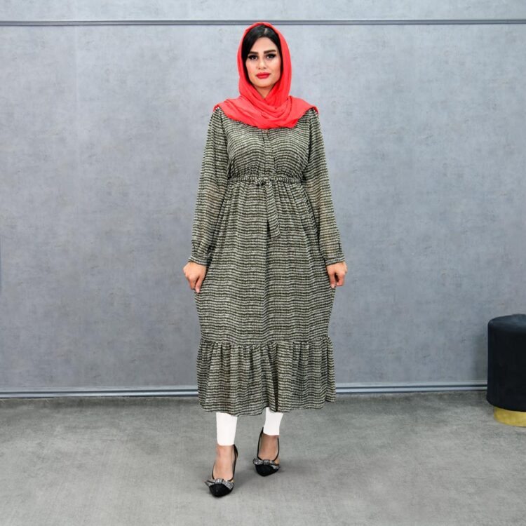پیراهن بلند دخترانه کد 24193