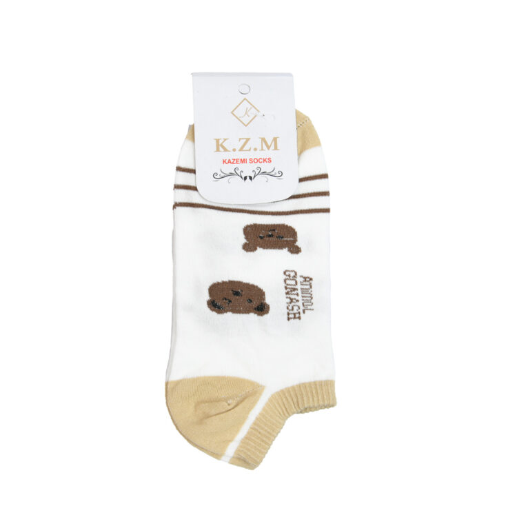 جوراب مچی دخترانه طرح تدی کد 24306
