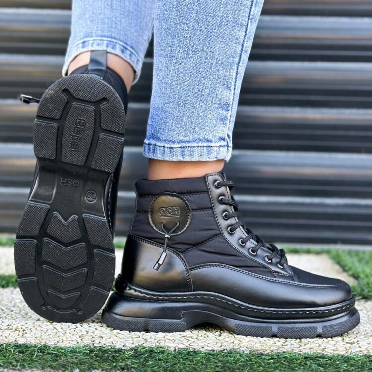 بوت دخترانه مشکی کد 24388