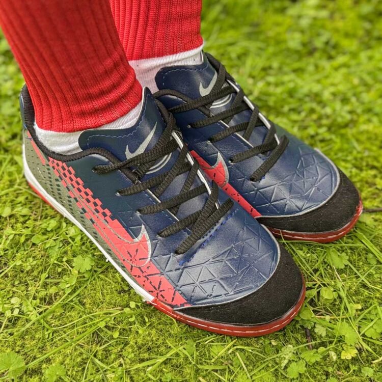 کتانی فوتسال نایک سرمه ای کد 24260