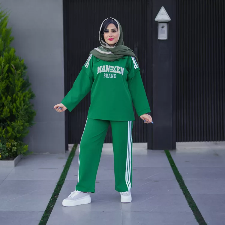 ست تیشرت و شلوار دخترانه کد 24538