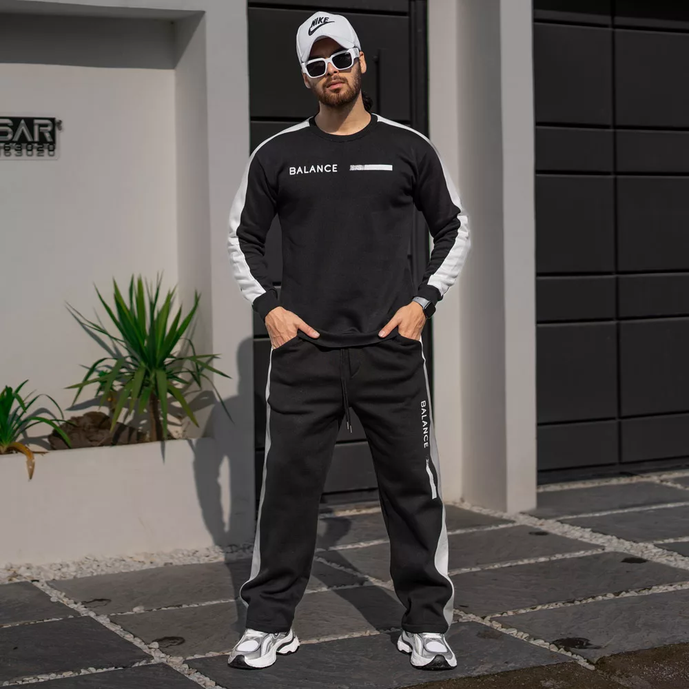ست تیشرت و شلوار مردانه بالانس کد 24593