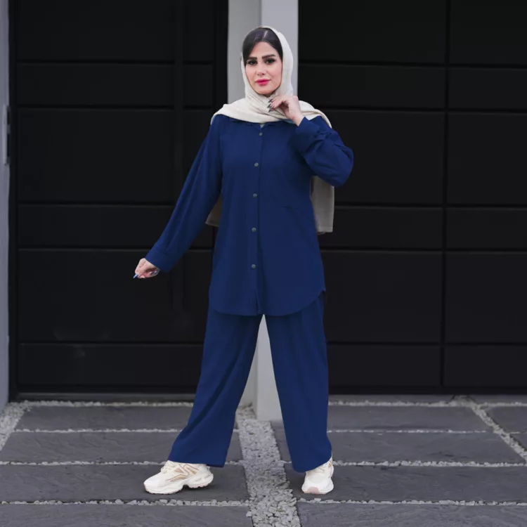 ست مانتو و شلوار کد 24559