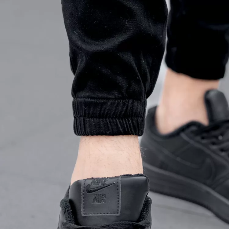 شلوار جین اسلش مردانه مشکی کد 24688