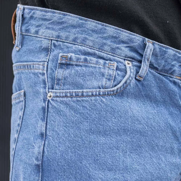 شلوار جین مردانه آبی کد 24684