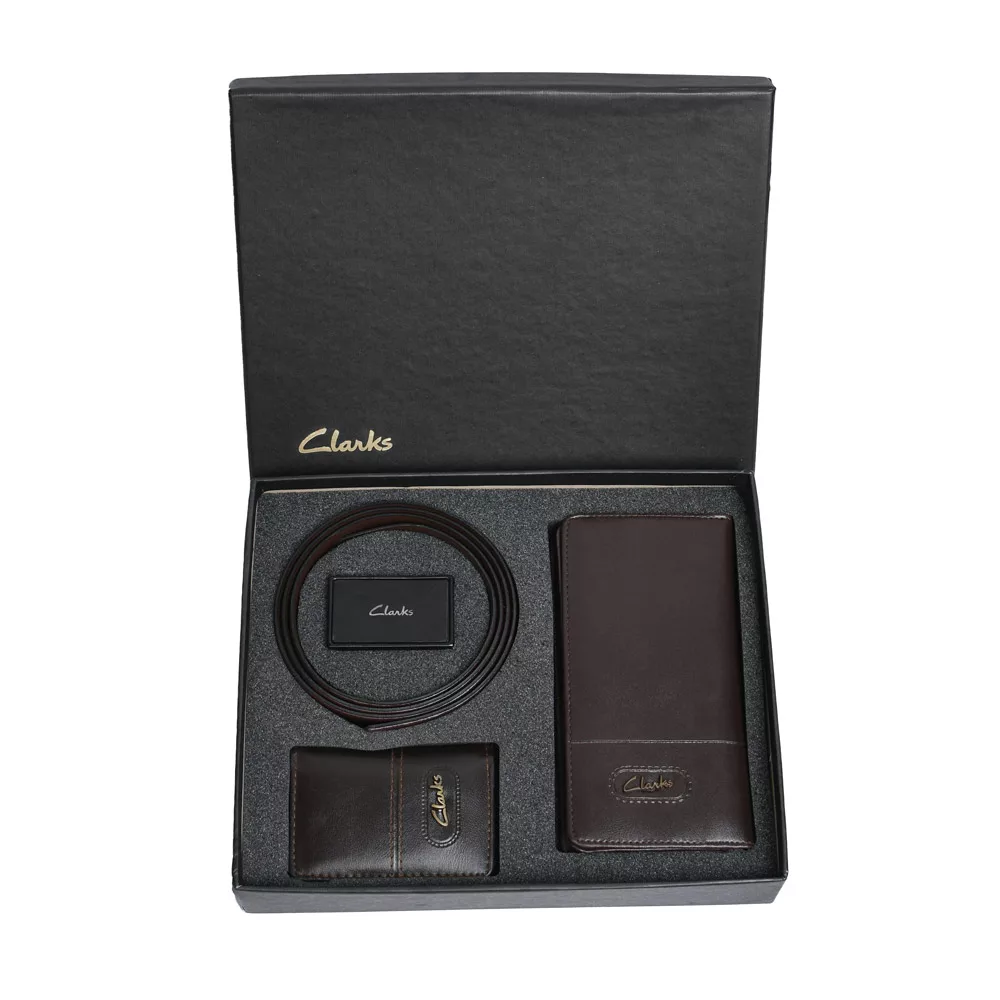 ست کیف و کمربند مردانه کلارک کد 24472