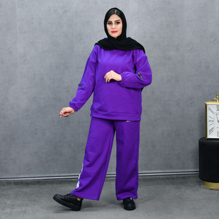 ست هودی و شلوار دخترانه کد 24540