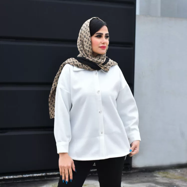 مانتو فوتر دخترانه کد 24480