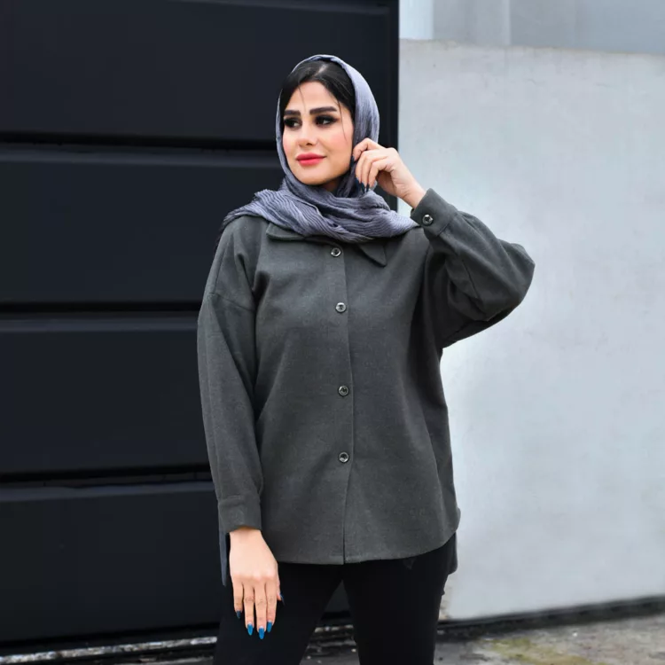 مانتو فوتر دخترانه کد 24480