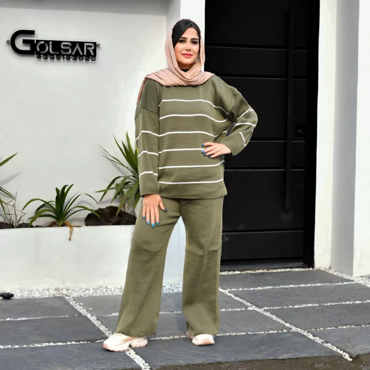 ست پلیور و شلوار دخترانه کد 24600