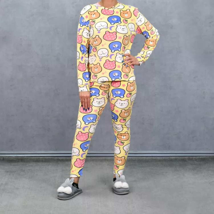 ست تیشرت و شلوار دخترانه کد 24518