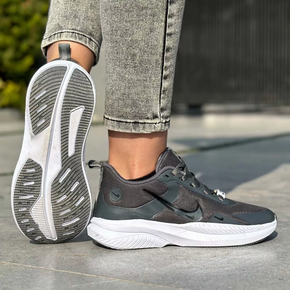 کتانی دخترانه نایک نوک مدادی کد 24621