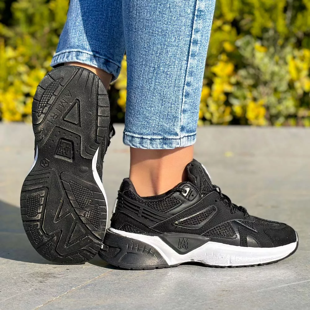 کتانی دخترانه امیری مشکی کد 24640