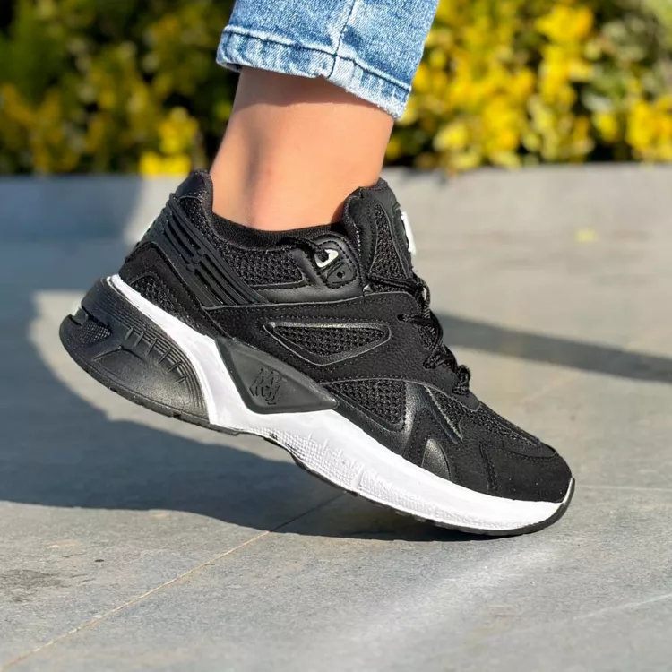 کتانی دخترانه امیری مشکی کد 24640