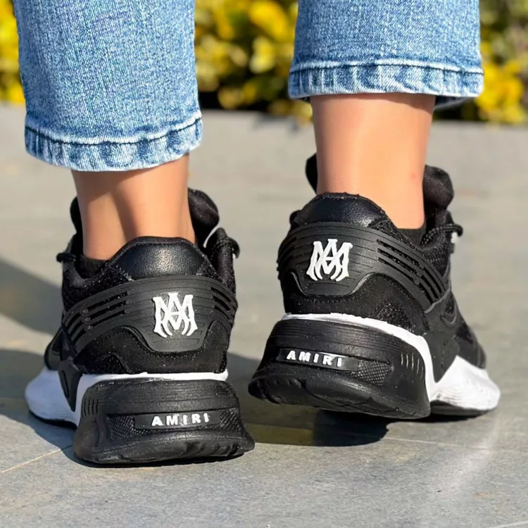 کتانی دخترانه امیری مشکی کد 24640